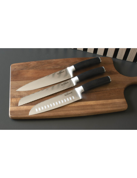 BYGAARD DAMASCUS KNIVE 3 STK